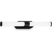 Briloner Wandlampe Runt, schwarz, für Badezimmer, Kunststoff, Modern, Wandleuchte, Wandlampe Bad