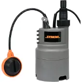 Sthor Schmutzwasser-Tauchpumpe 400W, 6000 l/h, mit Schwimmschalter