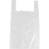 Papstar Hemdchen-Tragetasche, aus HDPE, weiá