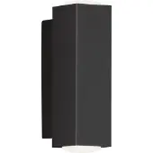 FISCHER&HONSEL GMBH Honsel Wandleuchte Carlo - schwarz / Acryl satiniert (30383)