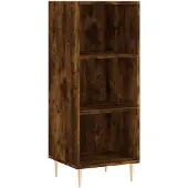 vidaXL Sideboard Räuchereiche 34,5x32,5x90 cm Holzwerkstoff