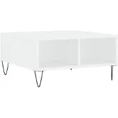 vidaXL Couchtisch Weiß 60x60x30 cm Holzwerkstoff