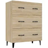 vidaXL Sideboard Sonoma-Eiche 69,5x34x90 cm Holzwerkstoff