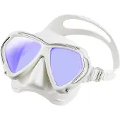 Tusa Tauchmaske Paragon - White - White Amber