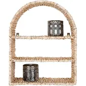 House Nordic | Wandregal Namur naturel Plastik 36x45x12 cm | NADUVI