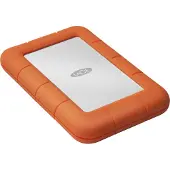 LaCie Rugged Mini, 4 TB, 3.2 Gen 1 (3.1 Gen 1), 5400 RPM, Orange