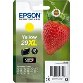 Epson Strawberry Singlepack Yellow 29XL Claria Home Ink, Hohe (XL-) Ausbeute, Gelb, Tinte auf Pigmentbasis, 6,4 ml, 1 Stück(e), 450 Seiten