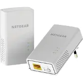 Netgear Powerline Wireless 1000 Set (1x PL1000 Adapter, 1xPLW1000 WiFi IEEE 2.4 GHz/5 GHz 802.11 b/g/n/ac Access Point)