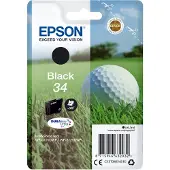 Epson Golf ball 34 Golfball DURABrite Ultra Single Black Tinte, Standardertrag, Schwarz, Tinte auf Pigmentbasis, 6,1 ml, 1 Stück(e), 350 Seiten