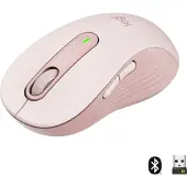 Logitech Signature M650 Large Wireless Rose - Maus (Pink)