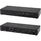 ITEC i-tec Thunderbolt 3 3x Display Docking Station + Power Delivery 96W, Kabelgebunden, Thunderbolt 3, 96 W, 3,5 mm, 10,100,1000 Mbit/s, Schwarz