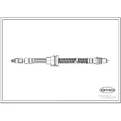 CORTECO Bremsschlauch ERSTAUSRÜSTERQUALITÄT [Hersteller-Nr. 19036228]