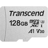Transcend 300S, 128 GB, MicroSDXC, Klasse 10, NAND, 95 MB/s, 40 MB/s