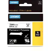 Dymo 18484 (S0718220) - (19 mm) - Schwarz auf weiß - Tape