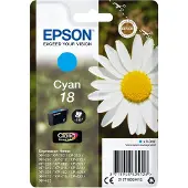 Epson Daisy Singlepack Cyan 18 Claria Home Ink, Standardertrag, Cyan, 3,3 ml, 1 Stück(e), 180 Seiten, Einzelpackung
