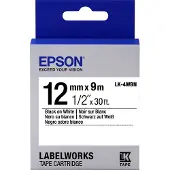 Epson Lk-4wbn Bandaufkleber 12x9 Mm