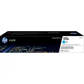 HP 117A Cyan Original Laser Tonerkartusche, 700 Seiten, Cyan, 1 Stück(e)
