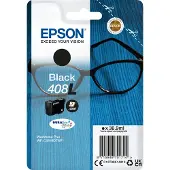 Epson 408L Brille DURABrite Ultra Single Black Tinte, Extrahohe (Super-) Ausbeute, Schwarz, Tinte auf Pigmentbasis, 36,9 ml, 1 Stück(e), Einzelpackung