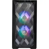 Cooler Master TD300, Mini Tower, PC, Schwarz, micro ATX, Mini-ITX, Netz, Kunststoff, Stahl, Gaming