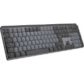 Logitech Master MX Mechanical, Kabellos, RF Wireless + Bluetooth, Mechanischer Switch, QWERTY, LED, Graphit