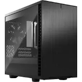 Fractal Design Define 7 Nano, PC, Schwarz, Mini-DTX, Mini-ITX, Stahl, Gehärtetes Glas, Gaming, 16,7 cm