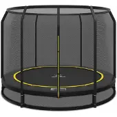 Magic Circle Pro Bodentrampolin Pro Black 251 cm mit Sicherheitsnetz