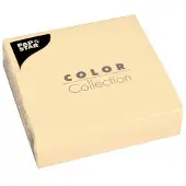Papstar 700 Servietten, 3-lagig 1/4-Falz 33 cm x 33 cm creme