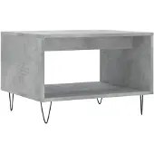 vidaXL Couchtisch Betongrau 60x50x40 cm Holzwerkstoff