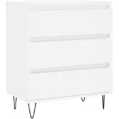 vidaXL Sideboard Weiß 60x35x70 cm Holzwerkstoff
