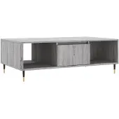 vidaXL Couchtisch Grau Sonoma 104x60x35 cm Holzwerkstoff