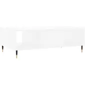 vidaXL Couchtisch Weiß 104x60x35 cm Holzwerkstoff