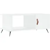 vidaXL Couchtisch Weiß 90x50x40 cm Holzwerkstoff