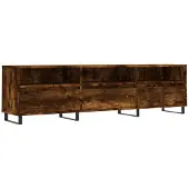 vidaXL TV-Schrank Räuchereiche 150x30x44,5 cm Holzwerkstoff