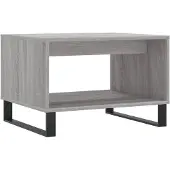 vidaXL Couchtisch Grau Sonoma 60x50x40 cm Holzwerkstoff