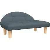 vidaXL Hundebett Dunkelgrau 70x52x30 cm Stoff