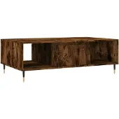 vidaXL Couchtisch Räuchereiche 104x60x35 cm Holzwerkstoff