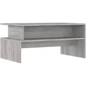 vidaXL Couchtisch Grau Sonoma 90x55x42,5 cm Holzwerkstoff
