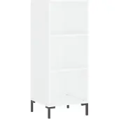 vidaXL Sideboard Weiß 34,5x32,5x90 cm Holzwerkstoff
