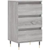 vidaXL Sideboard Grau Sonoma 40x35x70 cm Holzwerkstoff