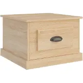 vidaXL Couchtisch Sonoma-Eiche 50x50x35 cm Holzwerkstoff