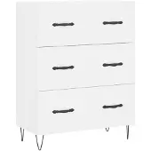 vidaXL Sideboard Weiß 69,5x34x90 cm Holzwerkstoff