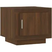 vidaXL Couchtisch Braun Eichen-Optik 51x50x45 cm Holzwerkstoff