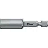 Wera 879/4, 1 Stück(e), Hexagonal, 25,4 / 4 mm (1 / 4 Zoll), M10, Edelstahl, 5 cm