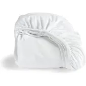 Cinderella Spannbettlaken White 35 cm (Jersey)-90 x 200/210 cm