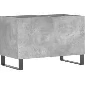 vidaXL Plattenschrank Betongrau 74,5x38x48 cm Holzwerkstoff