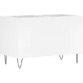 vidaXL Plattenschrank Weiß 74,5x38x48 cm Holzwerkstoff