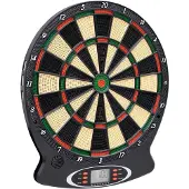 vidaXL Elektrische Dartscheibe mit Darts Schwarz Polypropylen