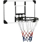 vidaXL Basketballkorb Transparent 71x45x2,5 cm Polycarbonat