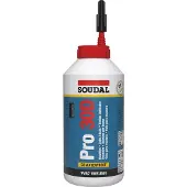 Soudal Holzleim Pro 30D, D3, 750g, wasserfest, für Innen und Außen