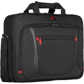 Wenger Laptop Tasche Sensor, 9 l, Laptops bis 15" & Tablets bis 10", Laptop- & Tabletfach, Organizer, L 150 x B 400 x H 330 mm, Polyester, schwarz